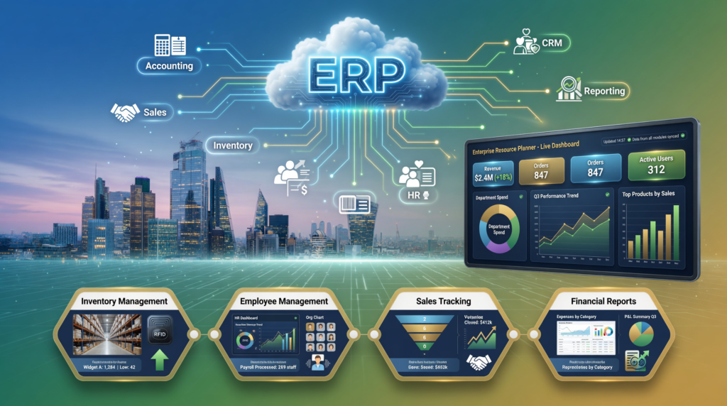 odoo erp software