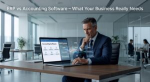 ERP vs Accounting Software – What Your Business Really Needs