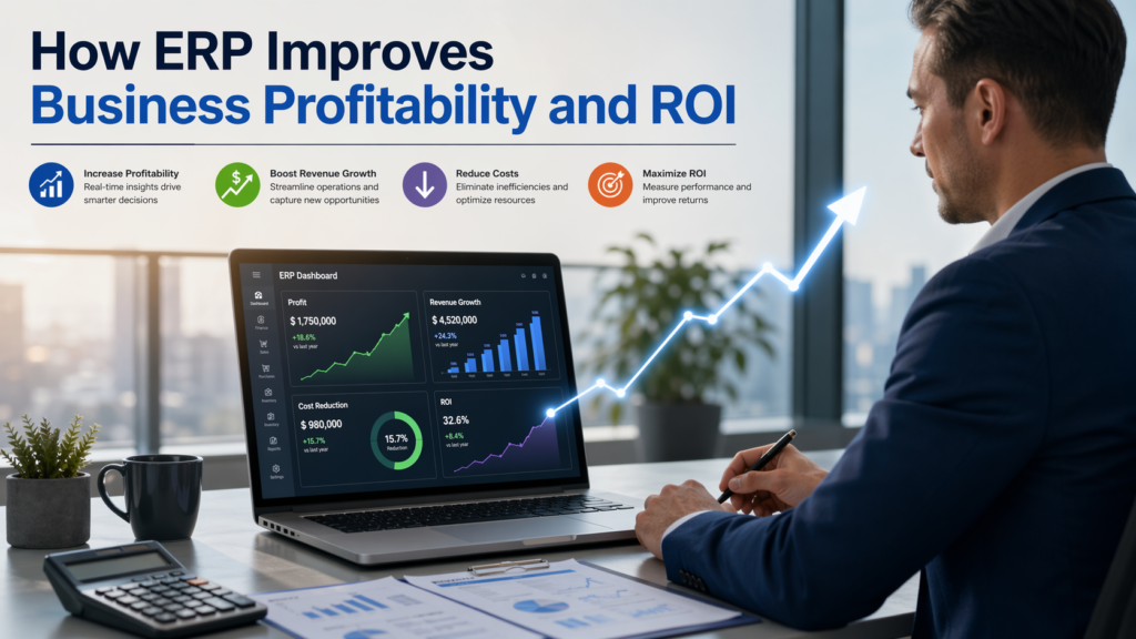 How ERP Improves Business Profitability and ROI