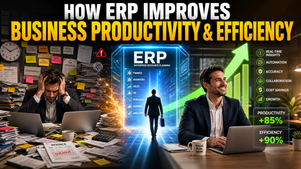 How ERP Improves Business Productivity and Efficiency in 2026